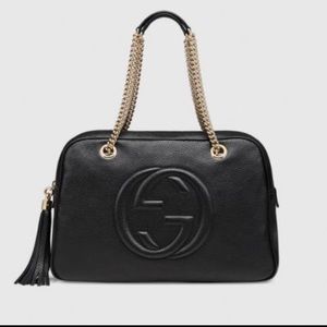 Gucci Soho Leather Shoulder Bag